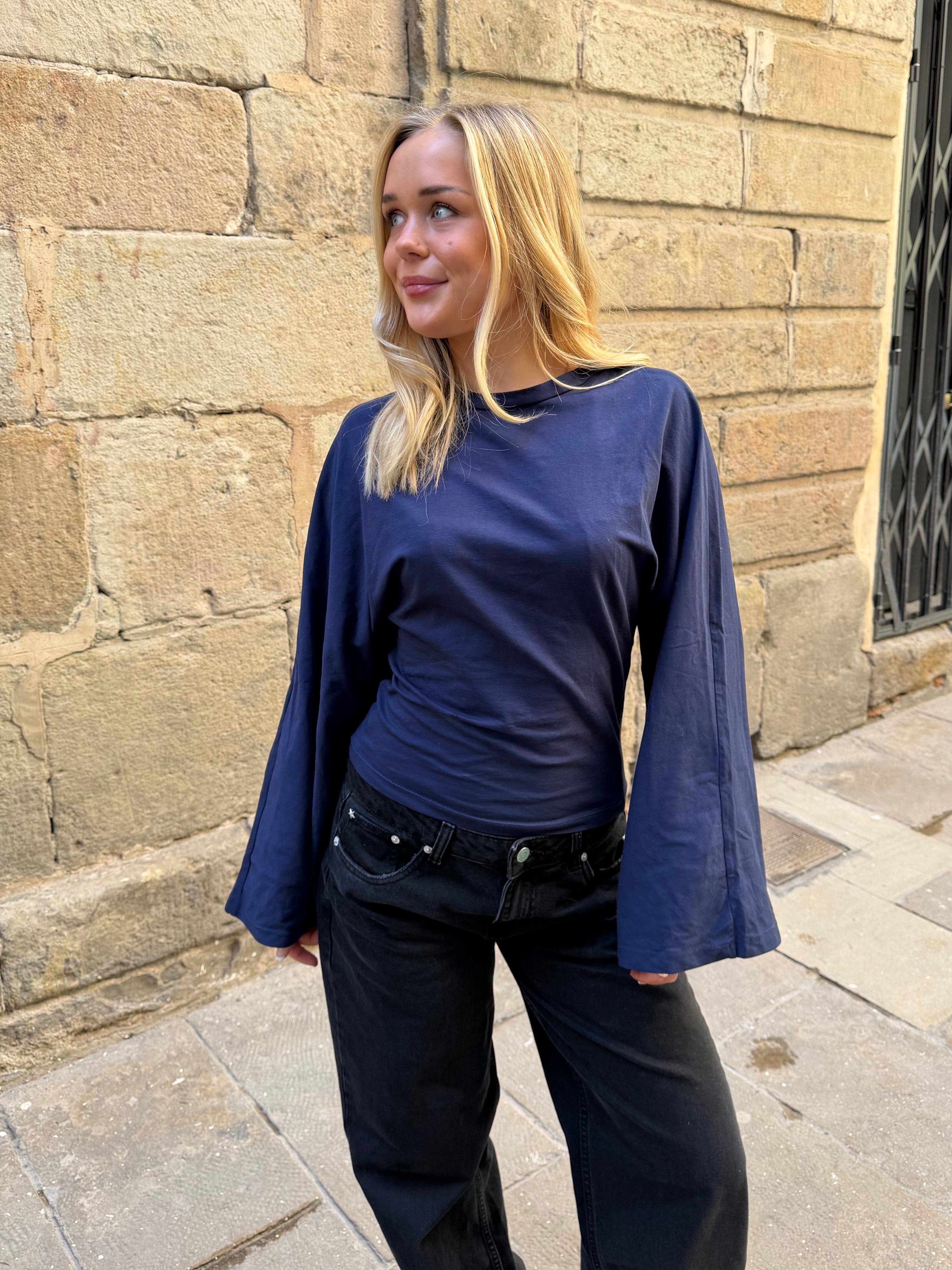 NALA ANGEL TOP - NAVY