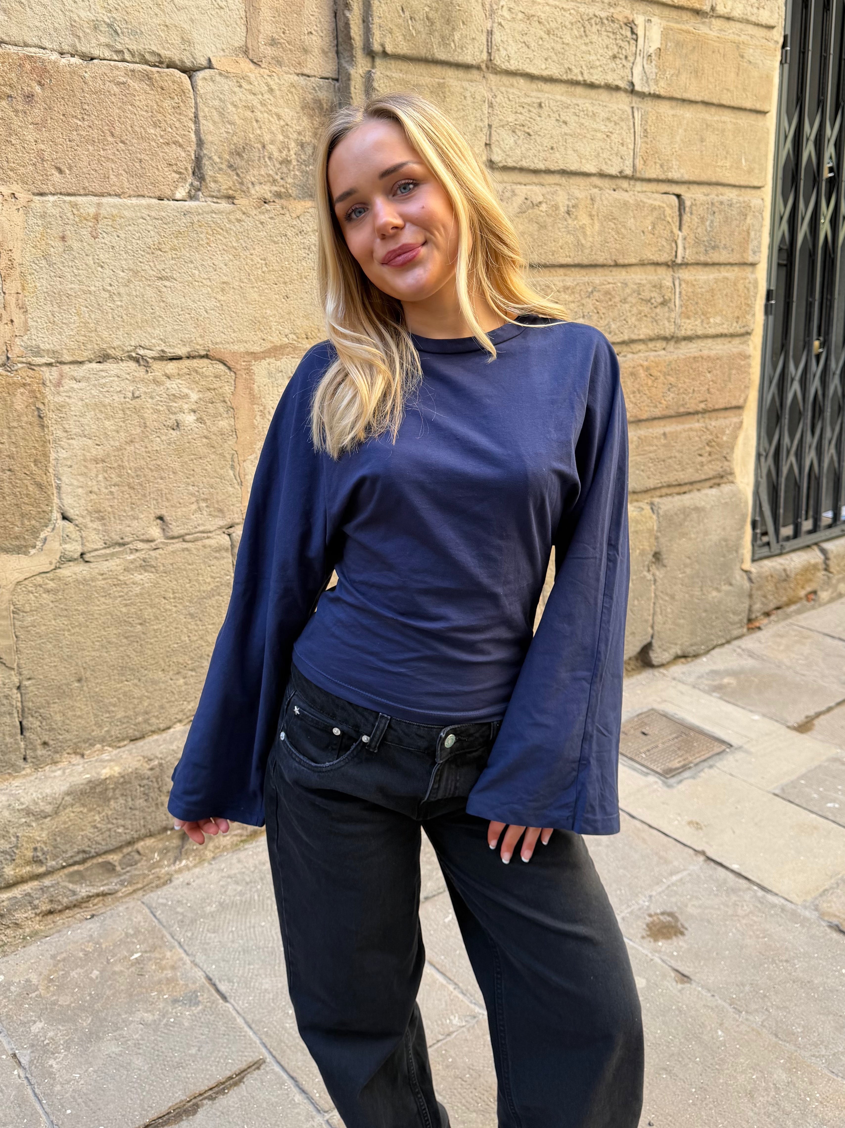 NALA ANGEL TOP - NAVY