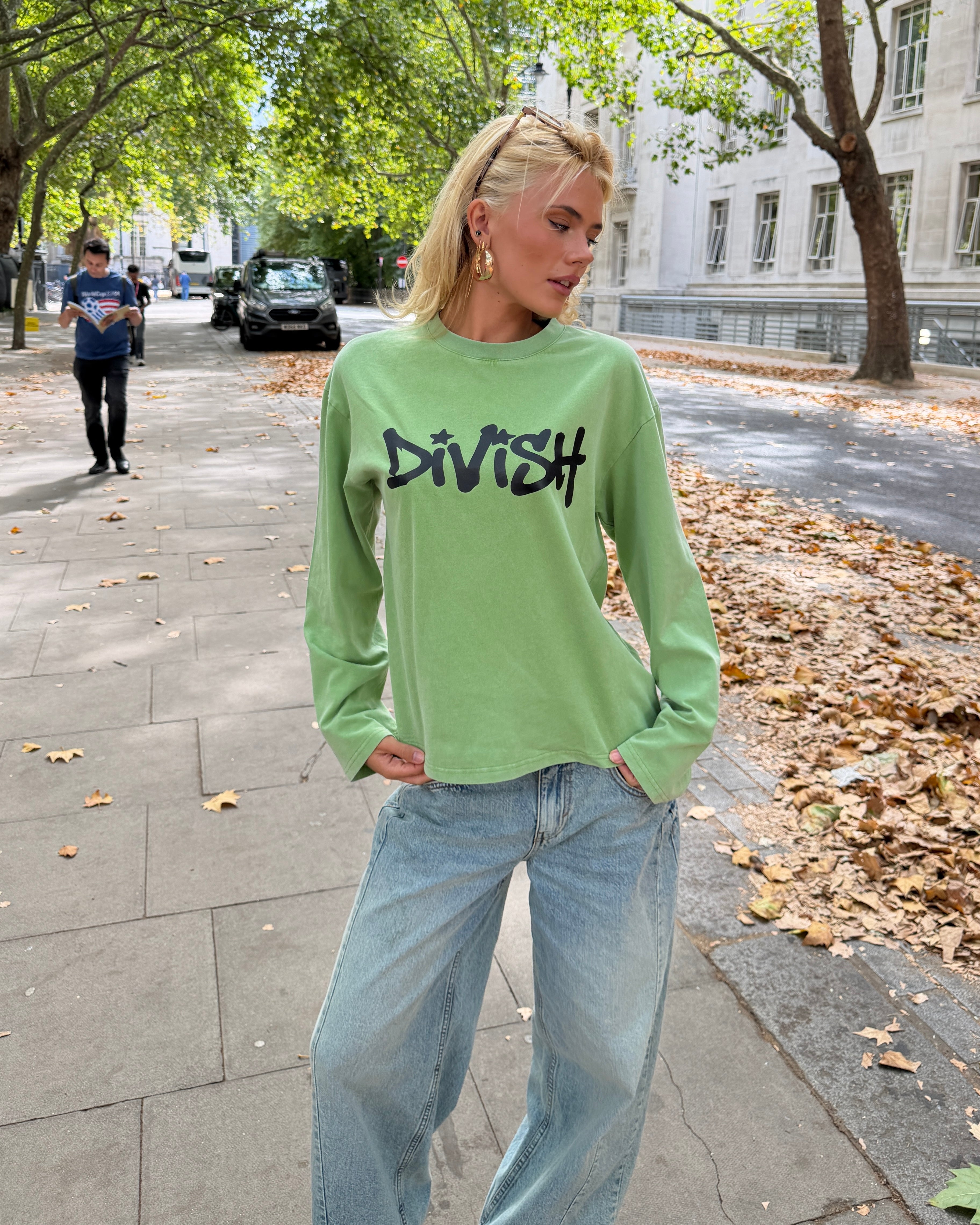 DUA TEE LANGÆRMET - GREEN