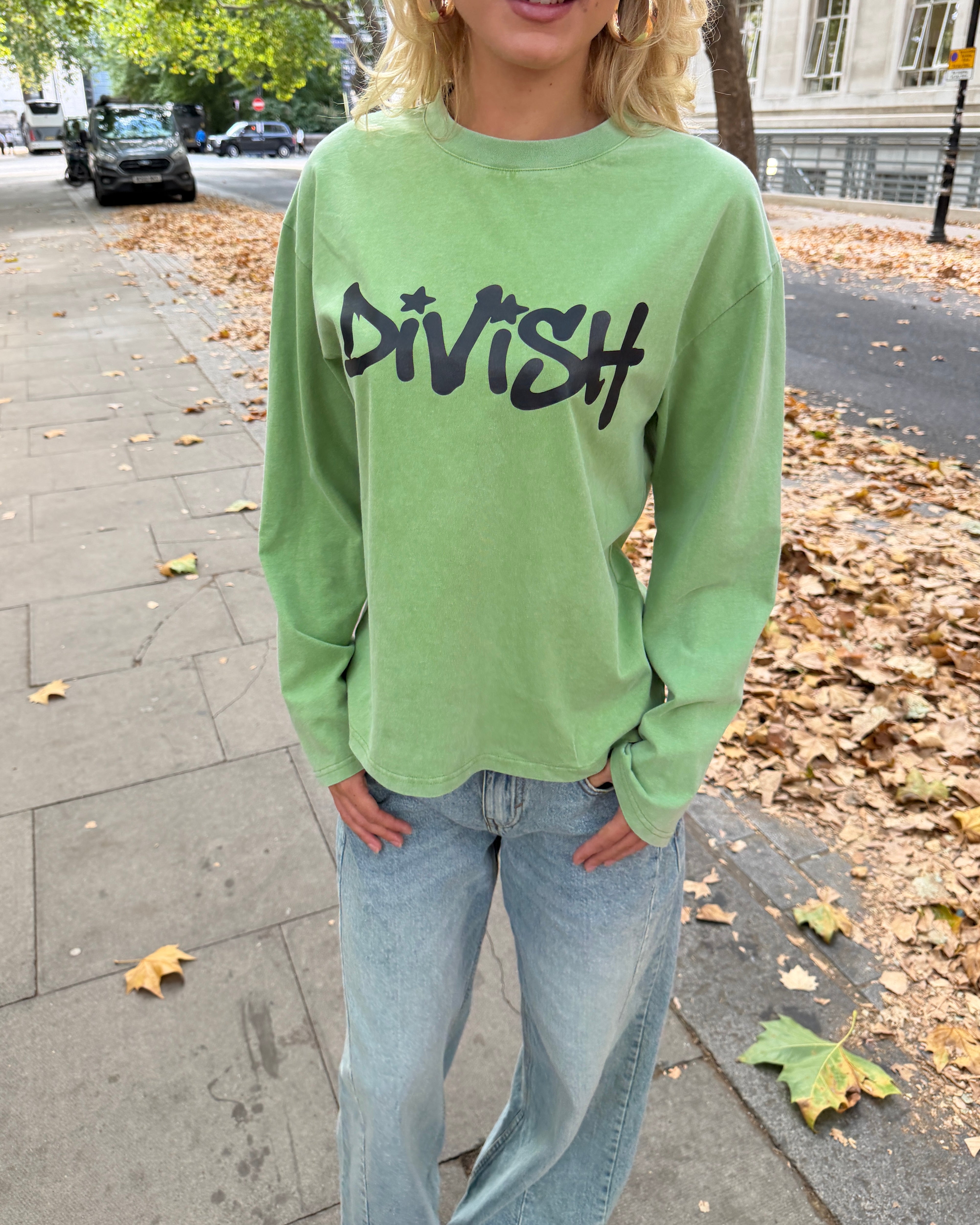 DUA TEE LANGÆRMET - GREEN