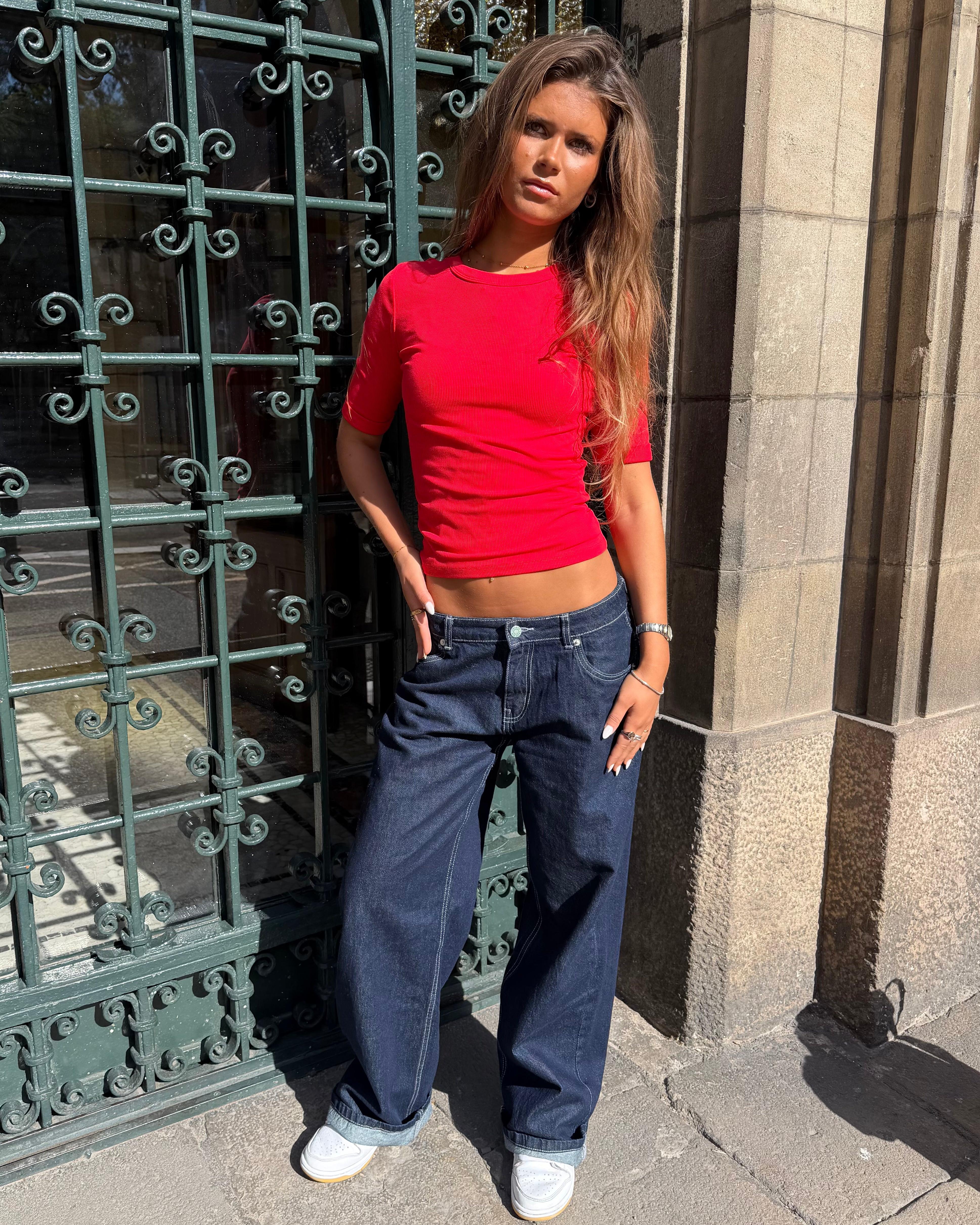 ESTHER JEANS - RAW BLUE