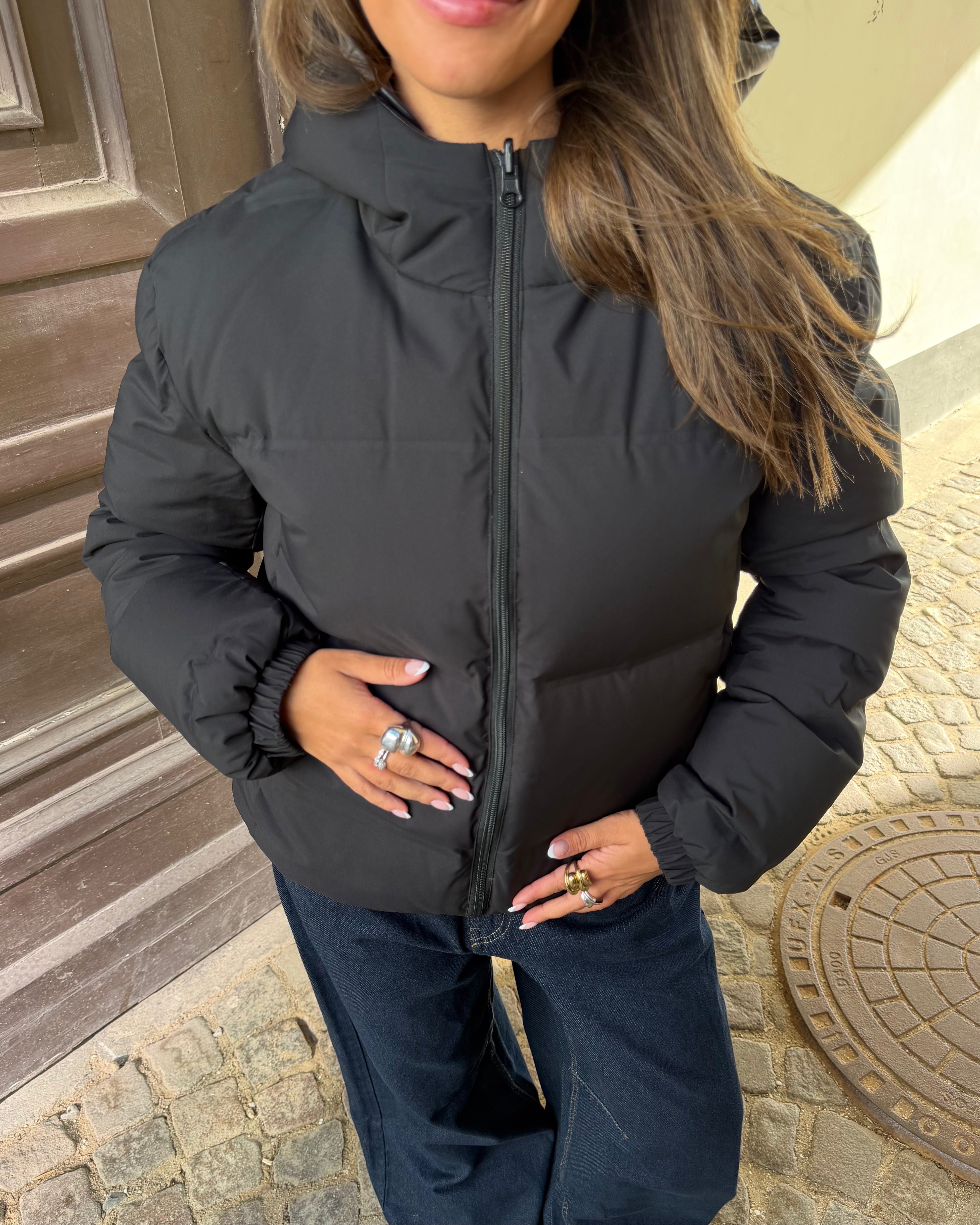 ALMA DOWN JACKET i black – billede 2
