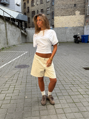 OLIVIA JORTS - OFF WHITE