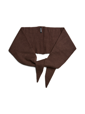 KOMMA TRIANGLE SCARF - HOT FUDGE