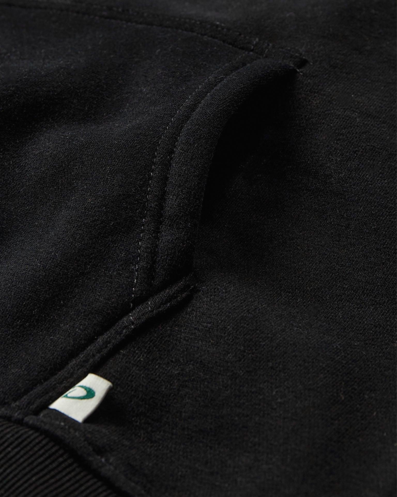 Oversize-Hoodie – Schwarz
