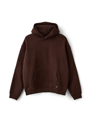 OVERSIZED HOODIE - BROWN