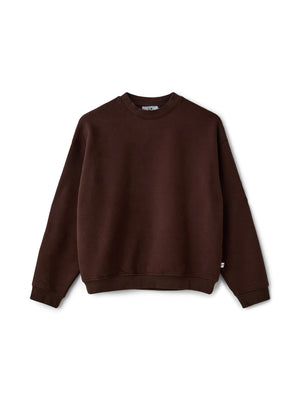 OVERSIZED SWEATSHIRT - BROWN