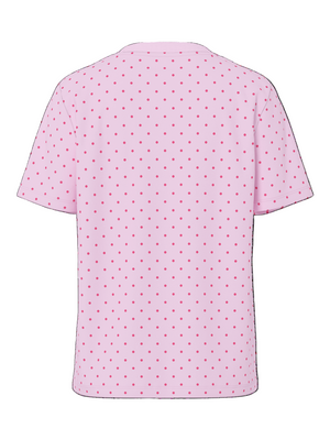 RIA DOT TEE - PINK TULLE/HOT PINK DOT