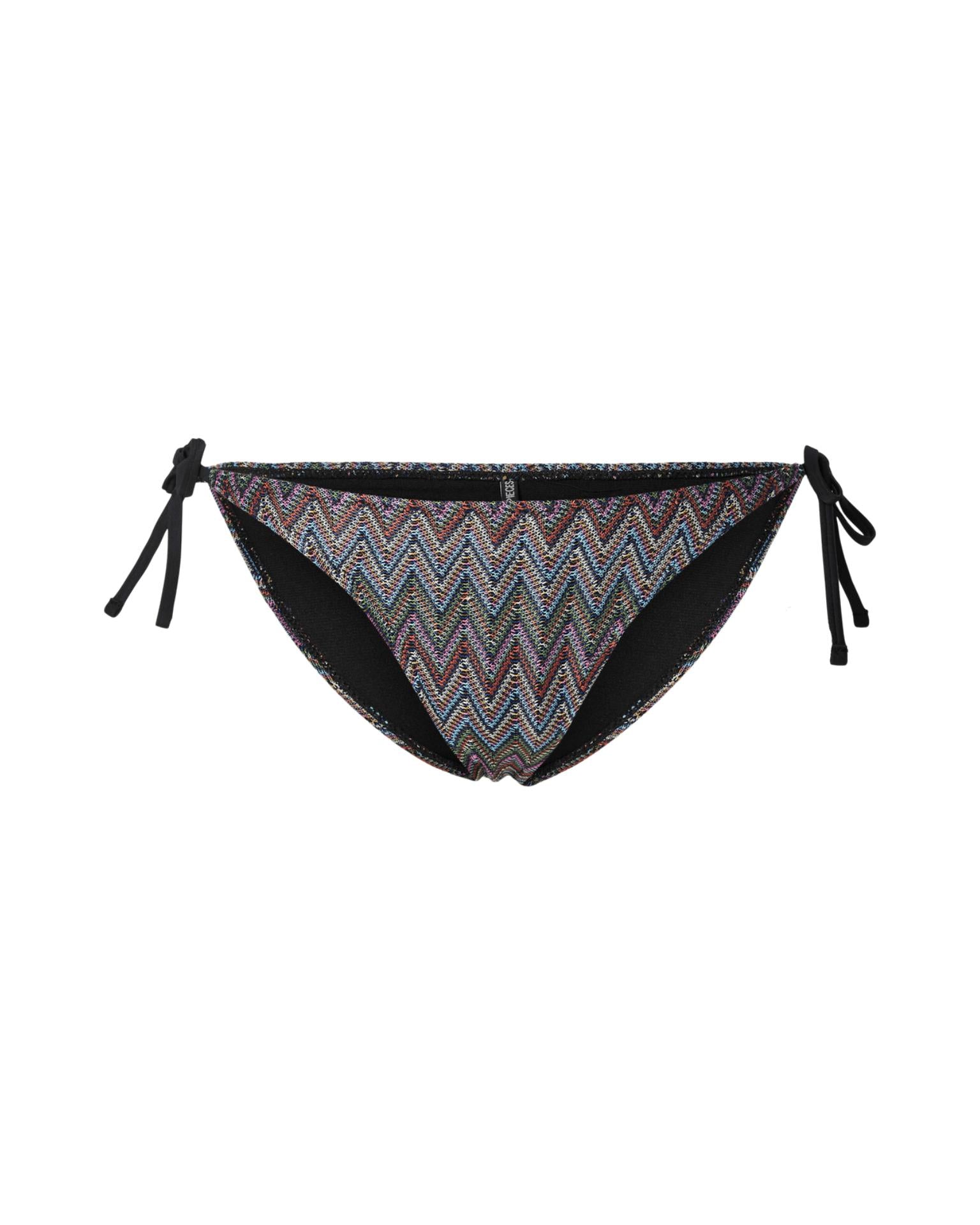 ADA KNITTED BIKINI TRUSSE - MULTI COLOR JAQUARD PATTERN - Dinvintageshop