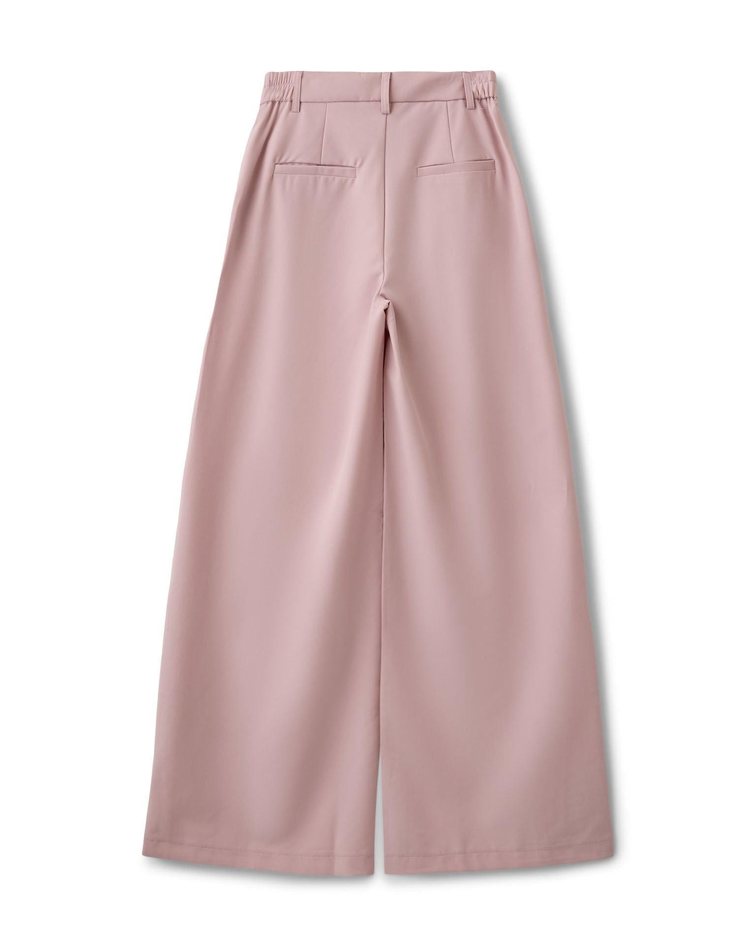 AIA BAGGY SUIT PANT - LIGHT PINK - Dinvintageshop