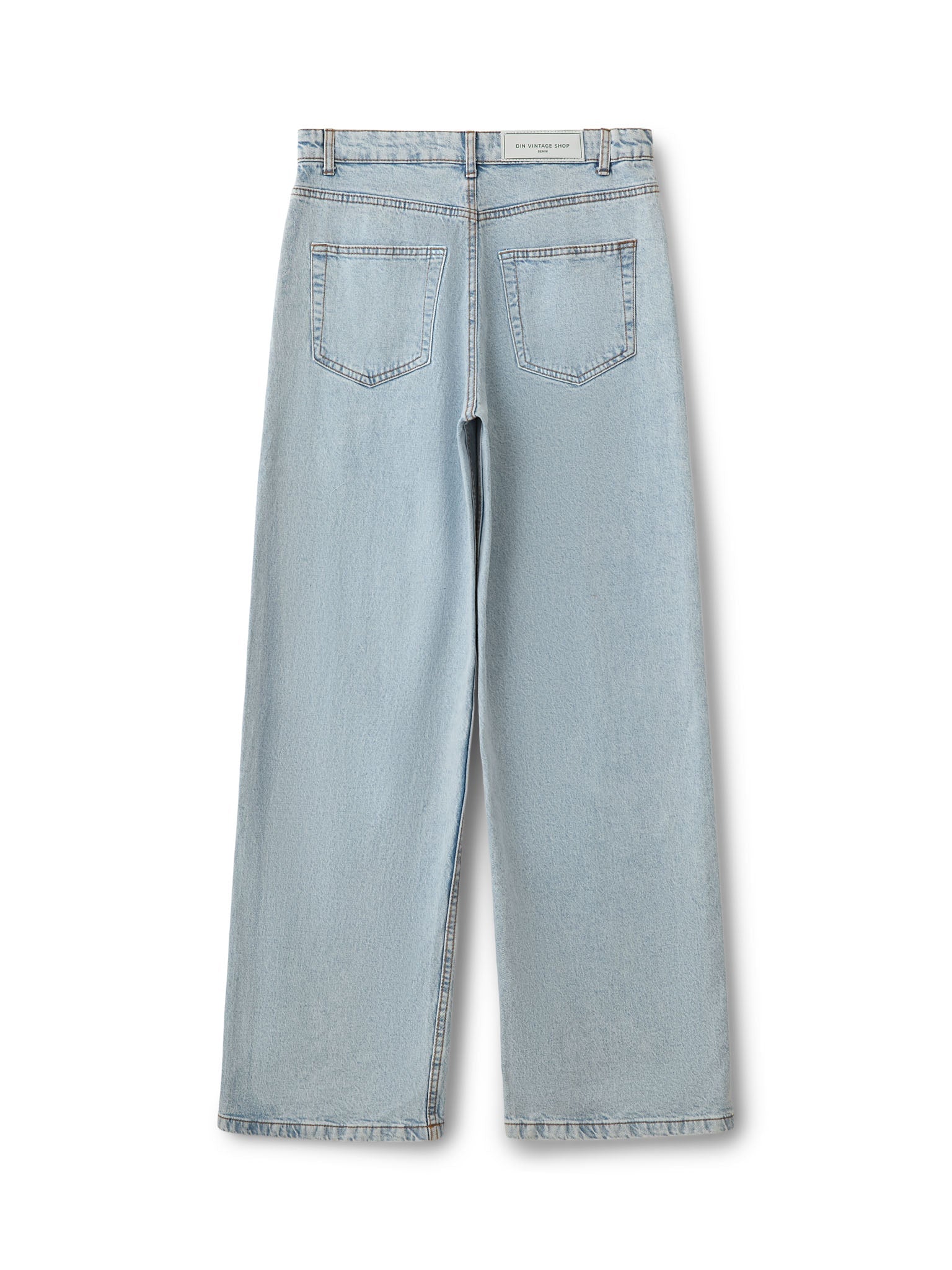 ALMA JEANS - BRIGHT BLUE (MIDWAIST) - Dinvintageshop