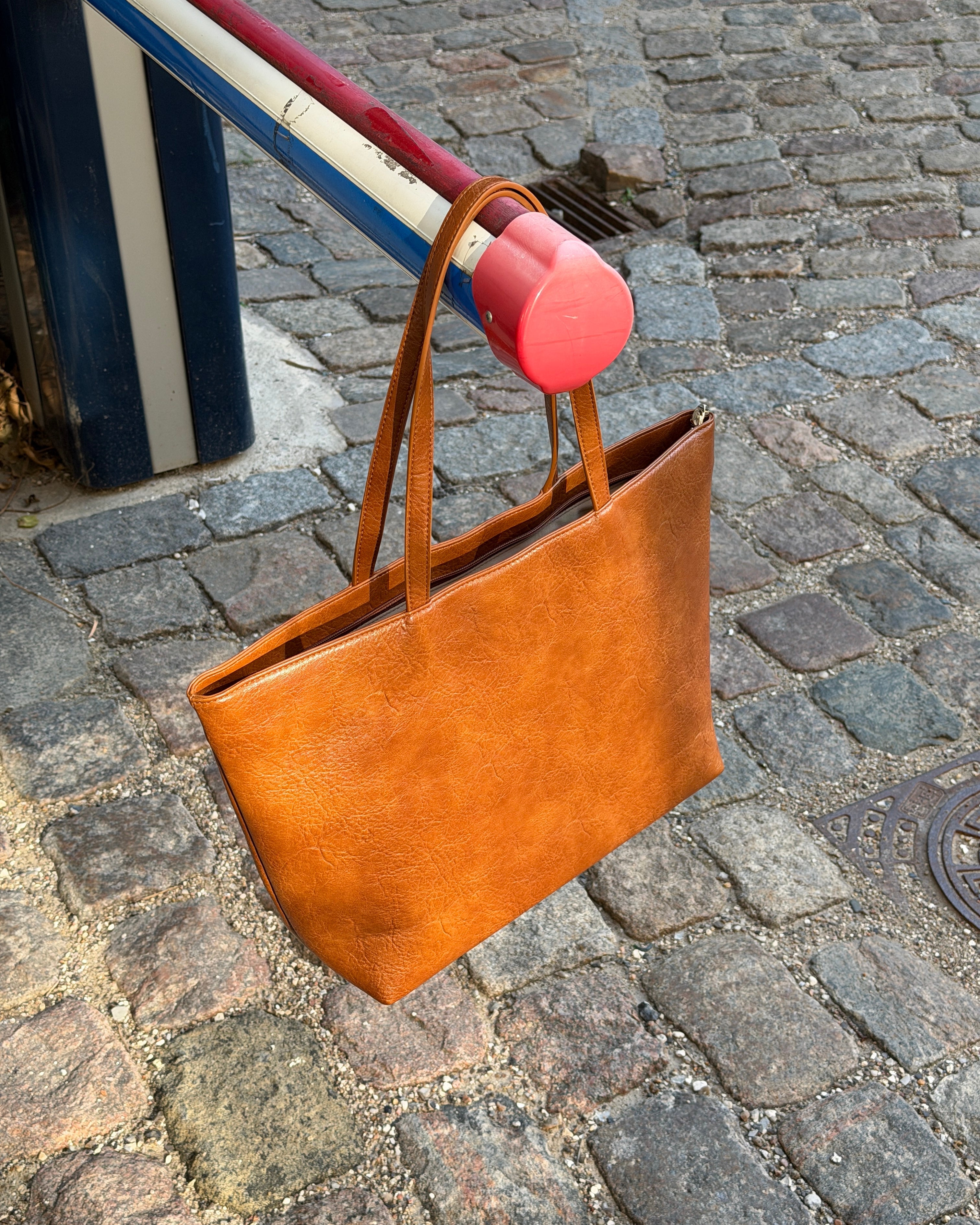 AMY BAG - COGNAC - Dinvintageshop