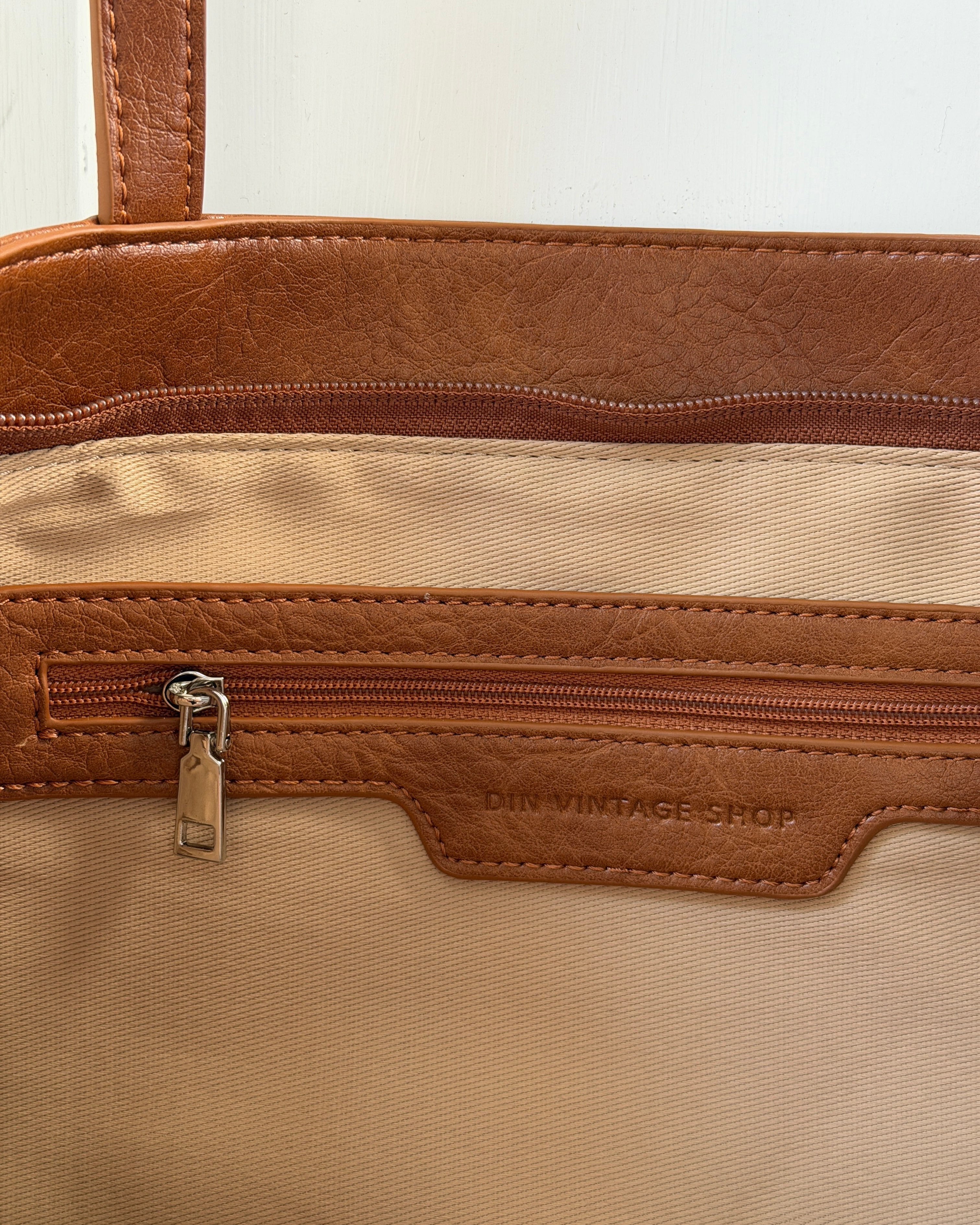 AMY BAG - COGNAC - Dinvintageshop