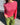 ANEMONE WIDESLEEVE TOP - CORAL - Dinvintageshop