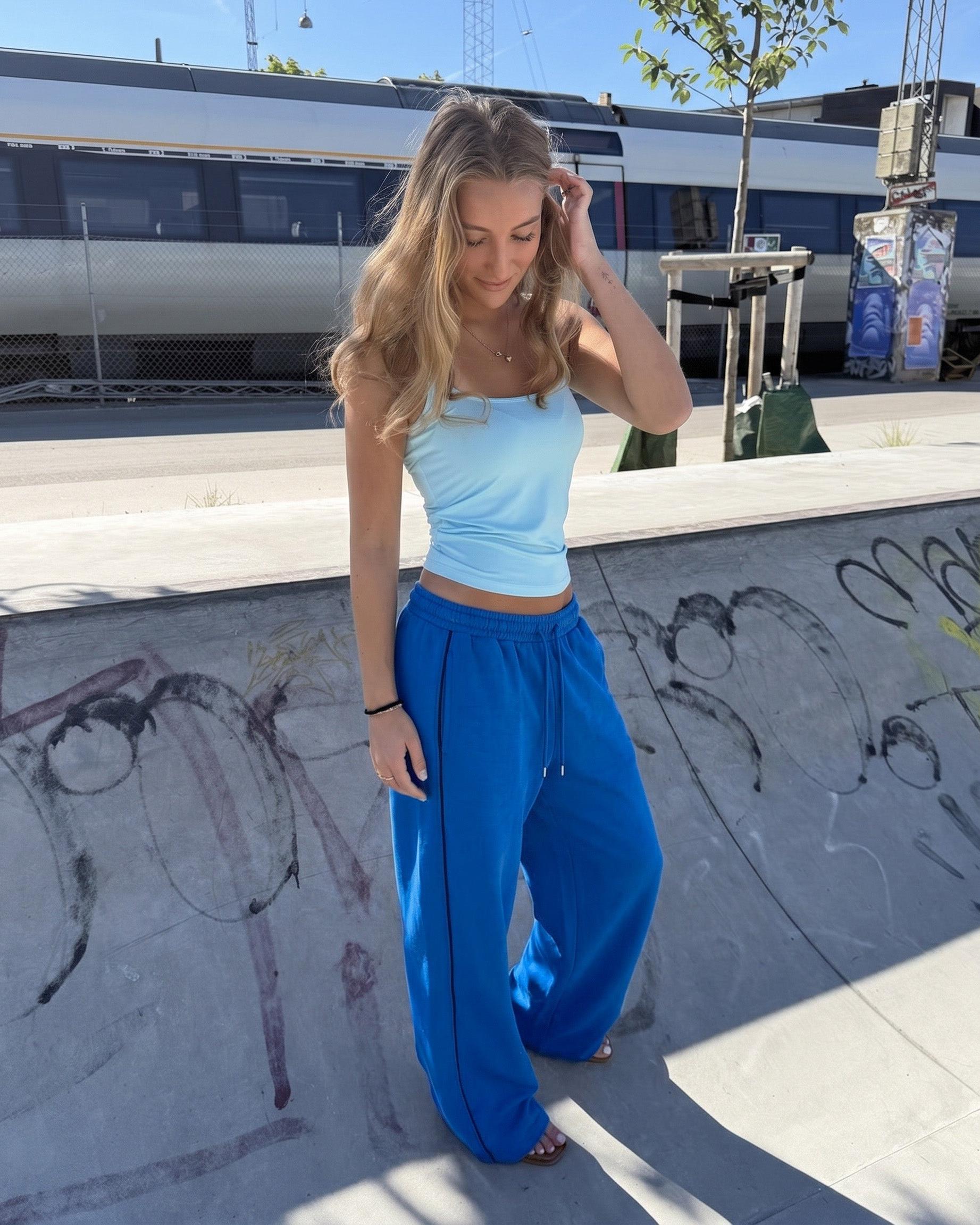 ANNA SWEATPANTS - BLUE