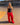 ANNA SWEATPANTS - RED - Dinvintageshop