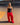 ANNA SWEATPANTS - RED - Dinvintageshop