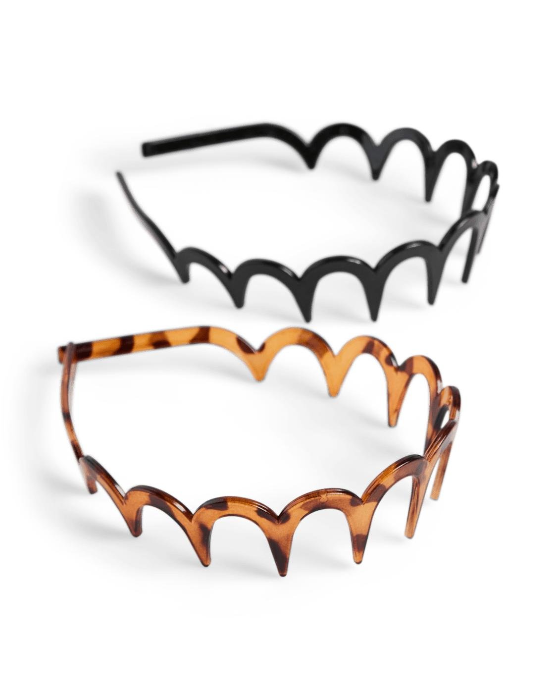 ATTA HÅRBØJLE (2-Pack) - COFFEE/BLACK