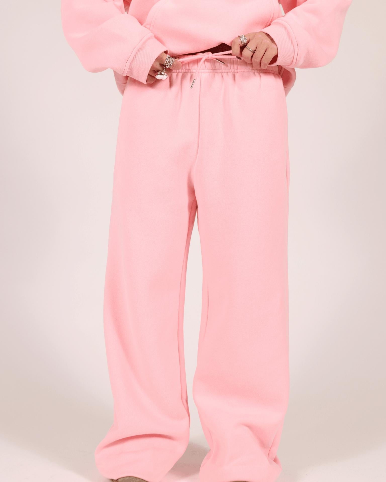 BAGGY SWEATPANTS - LIGHT PINK