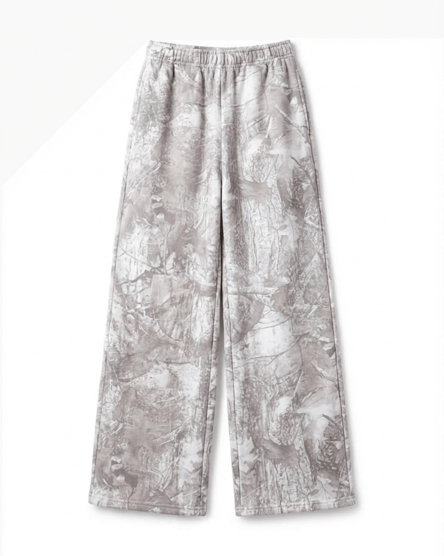 BAGGY SWEATPANTS - SAND FOREST