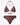 BAOMI BIKINI TOP - MAHOGANY - Dinvintageshop