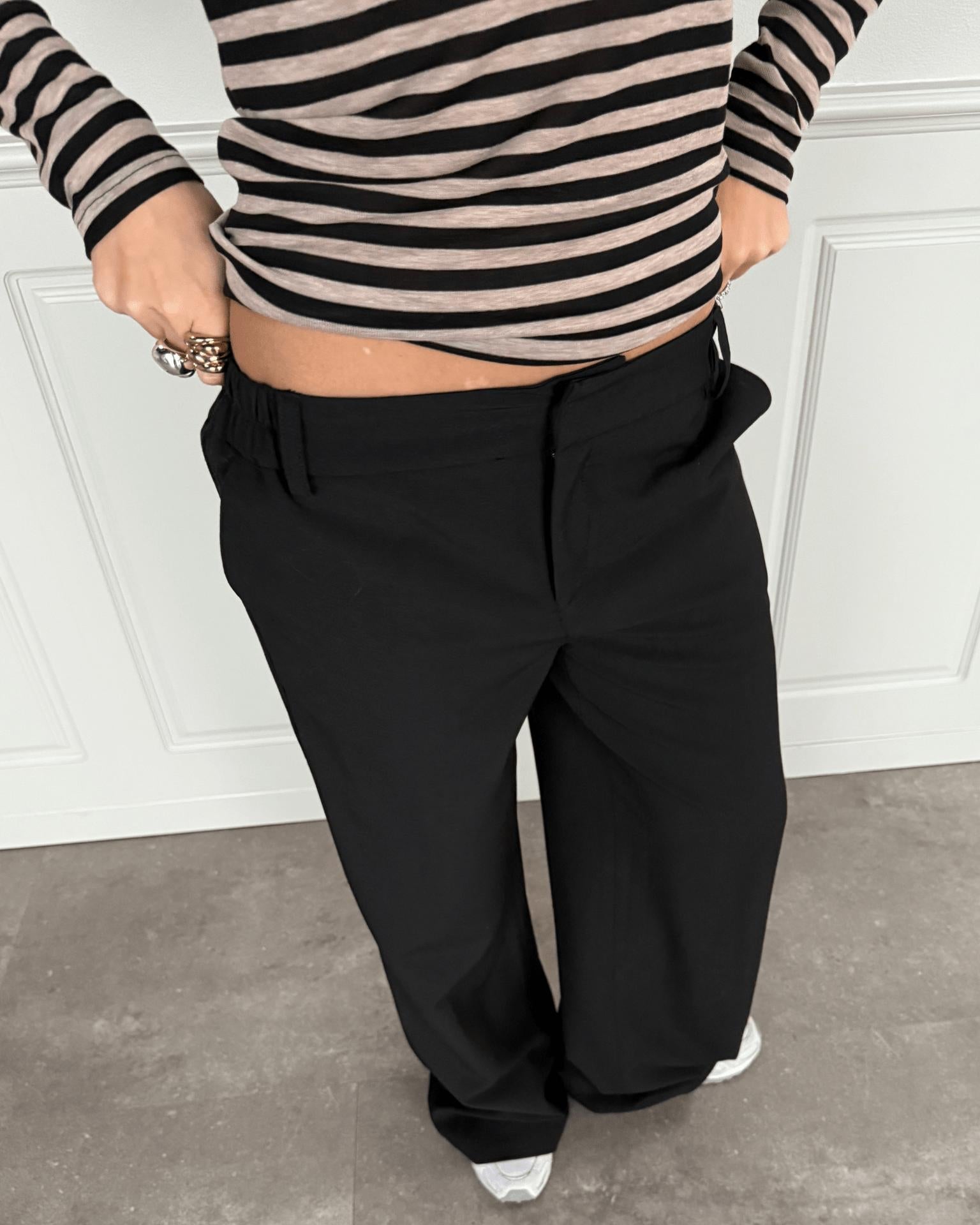 BELLA SUIT PANT (NEW) - BLACK