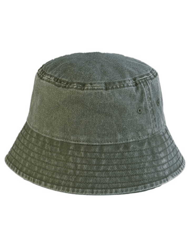 BUCKET HAT - VINTAGE OLIVE - Dinvintageshop