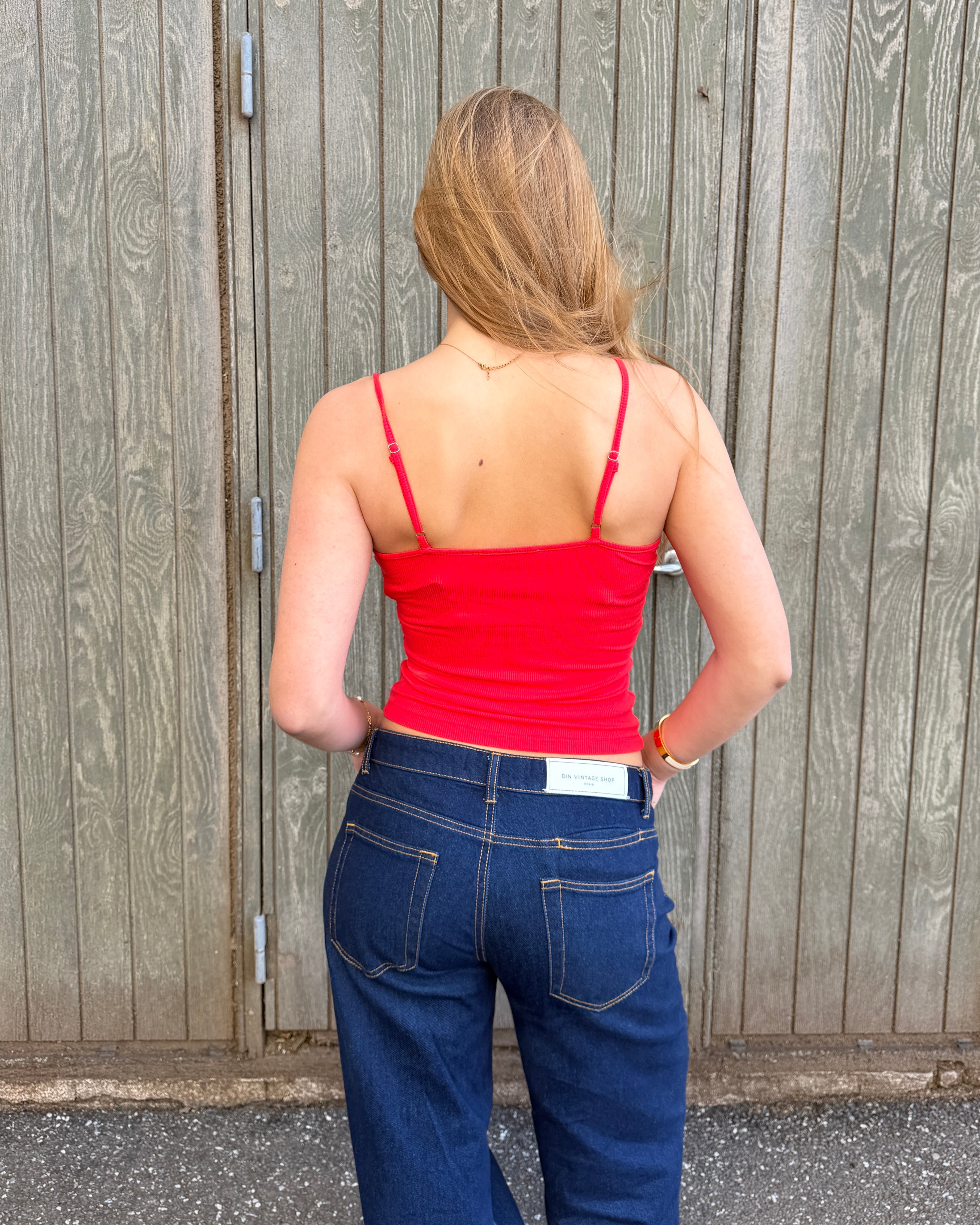 CAMILLE TANK TOP - RED