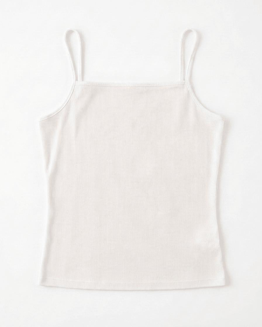 CAMILLE TANK TOP - WHITE