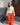 CARO BALOON PANTS - MANDARIN ORANGE - Dinvintageshop