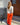CARO BALOON PANTS - MANDARIN ORANGE - Dinvintageshop