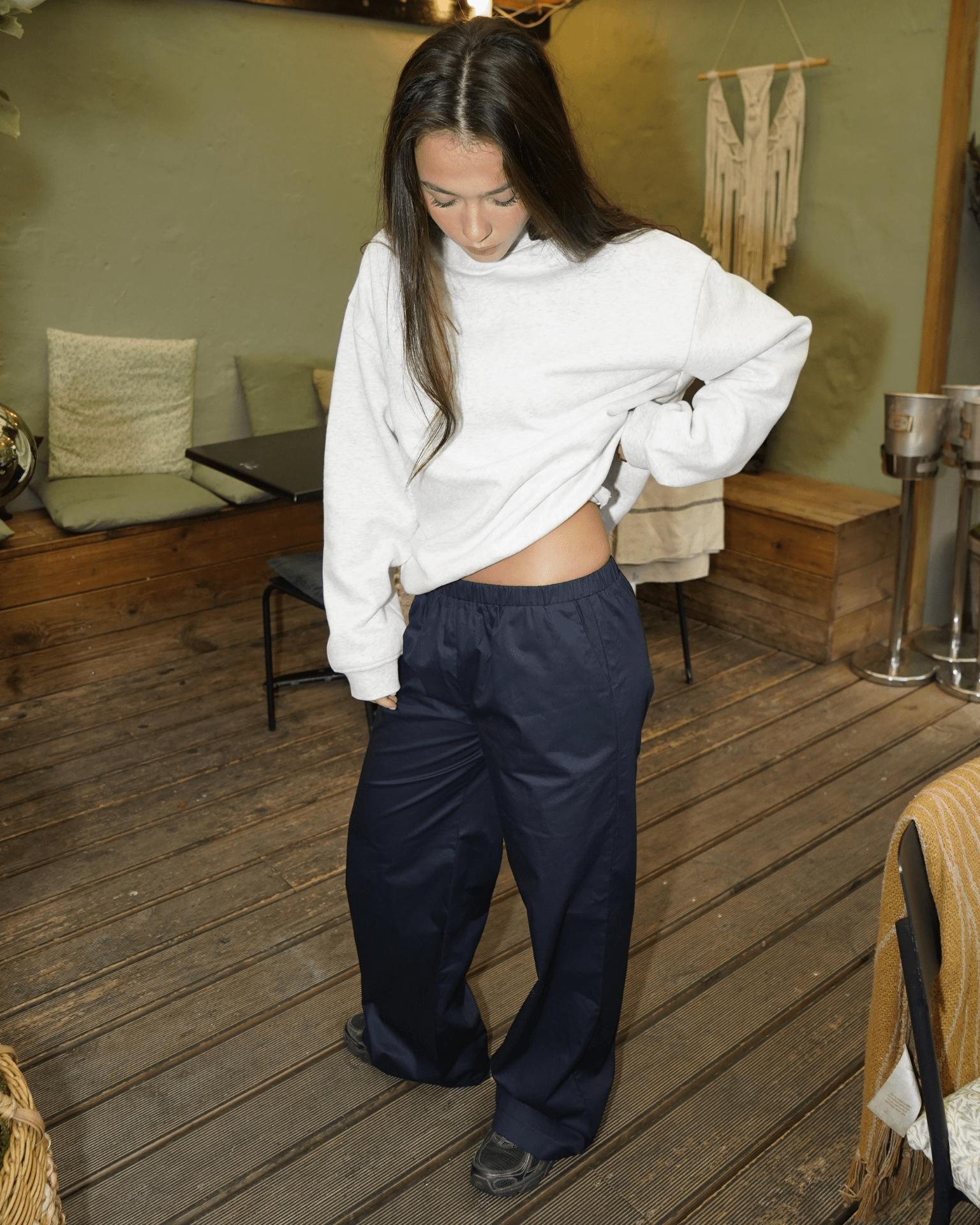 CARO PANTS - NAVY