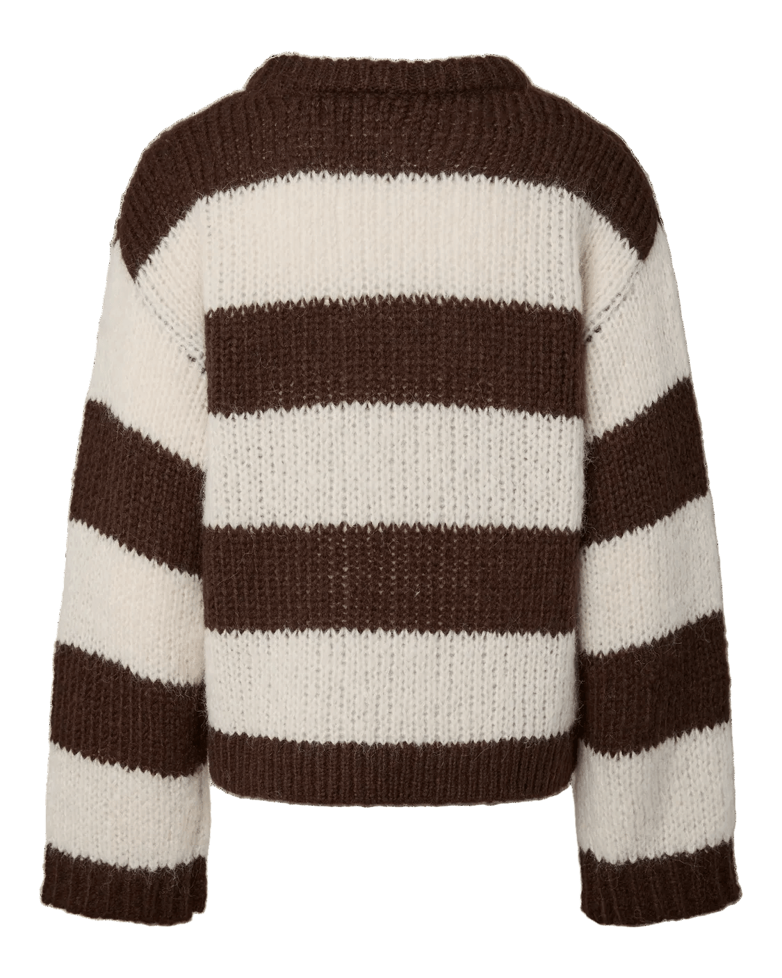 DORTHEA CHUNKY KNIT - HOT FUDGE/COCONUT MILK - Dinvintageshop