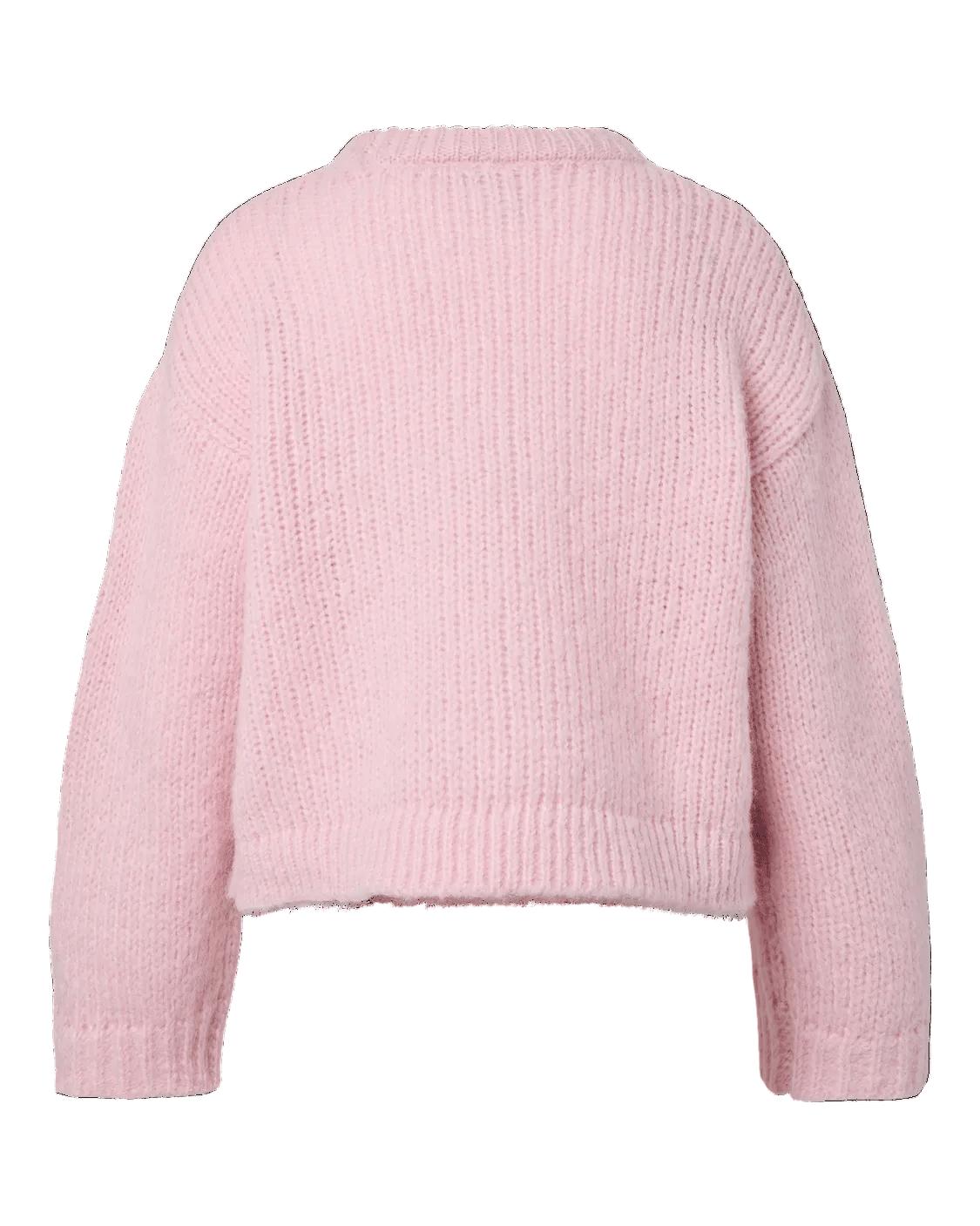 DORTHEA CHUNKY KNIT - ROSEATE SPOONBILL MELANGE