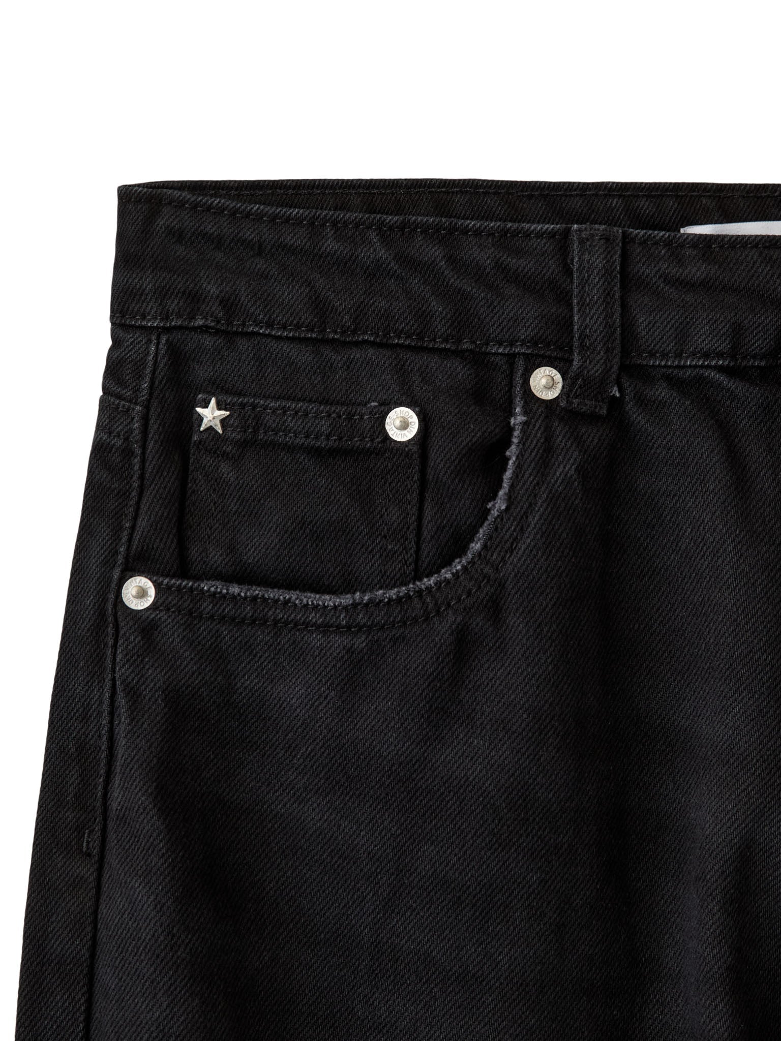 ESTHER JEANS - BLACK - Dinvintageshop