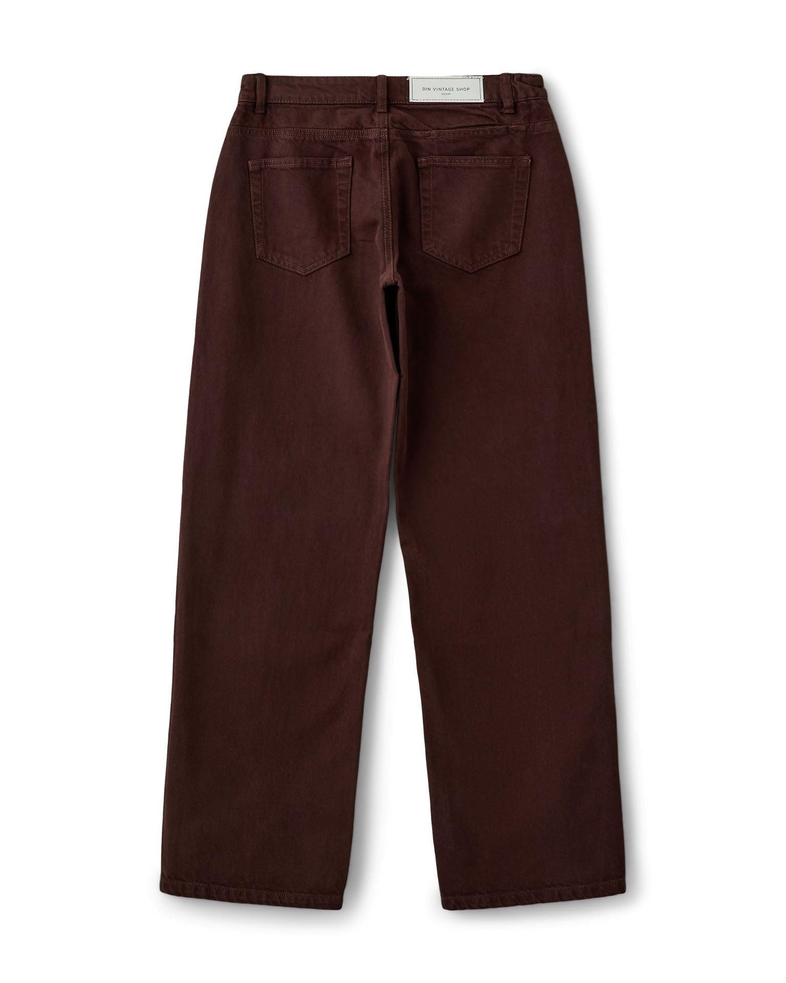 ESTHER JEANS - BROWN - Dinvintageshop