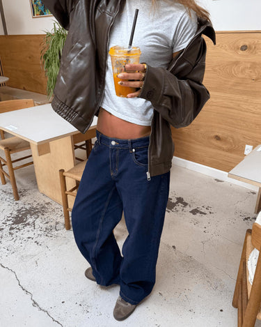 ESTHER JEANS - DARK BLUE