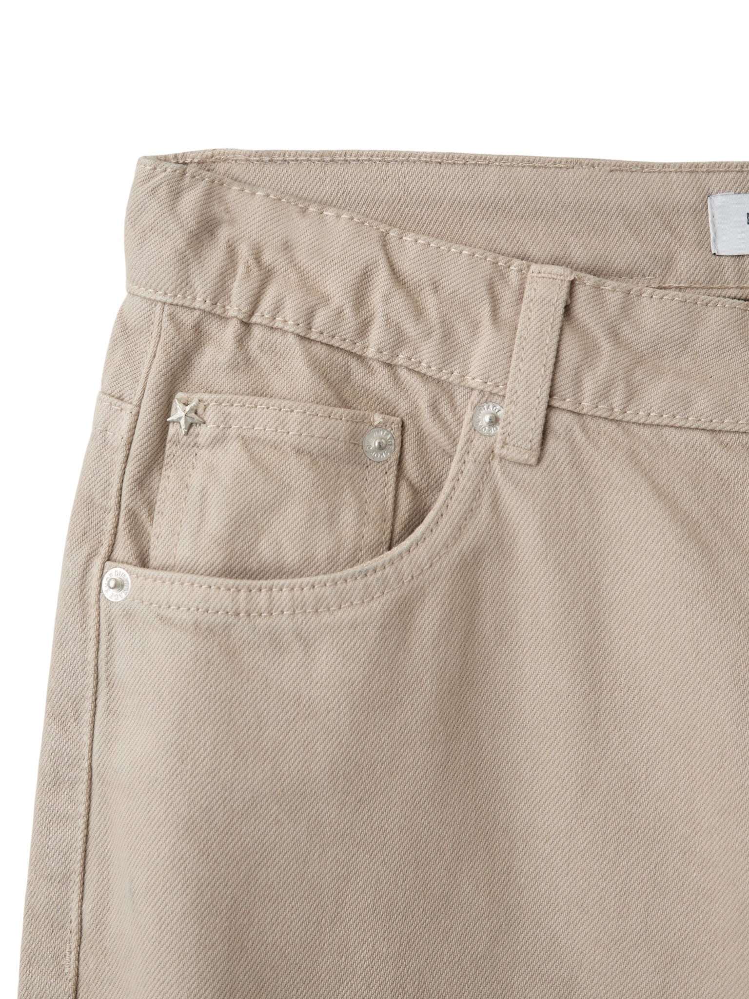 ESTHER JEANS - SAND - Dinvintageshop