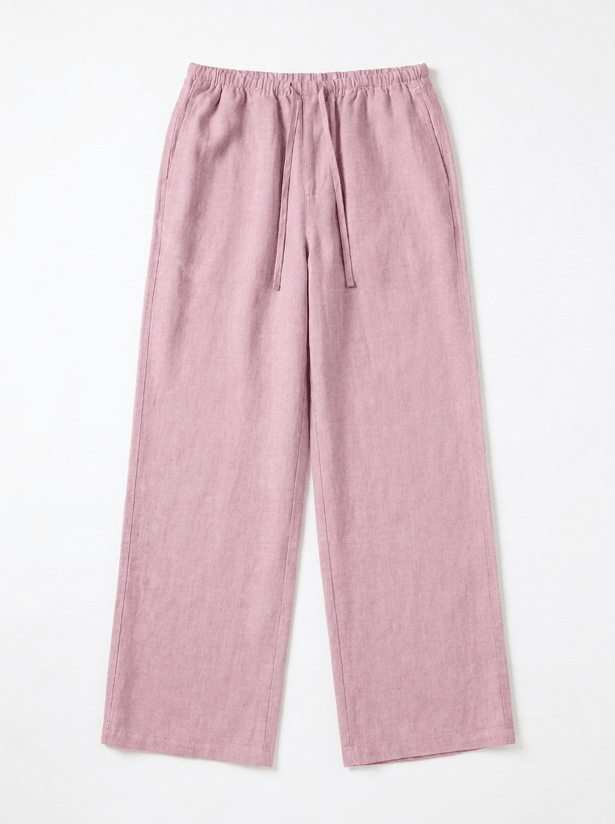 FLORA HØR - BUKSER - LIGHT PINK - Dinvintageshop