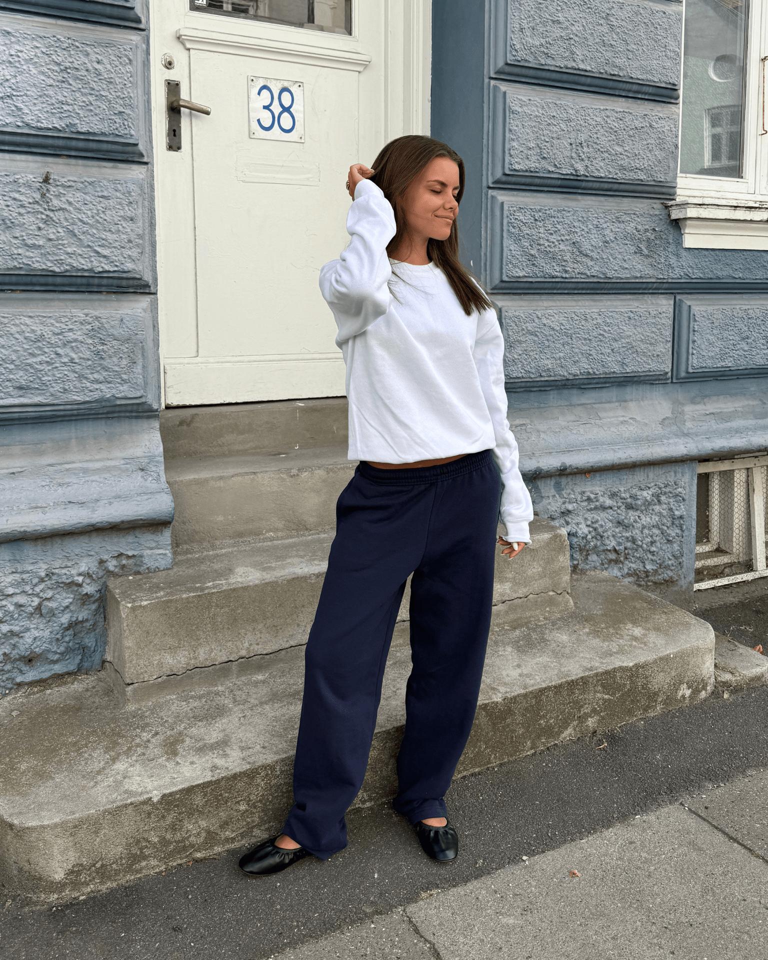 FRUIT SWEATPANTS U/ ELA - NAVY