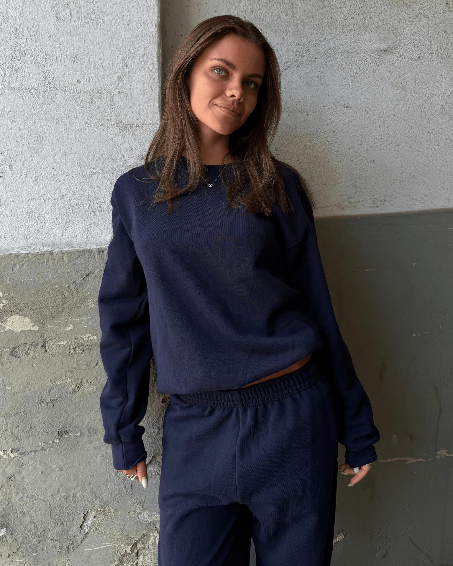 FRUIT SWEATSHIRT - NAVY