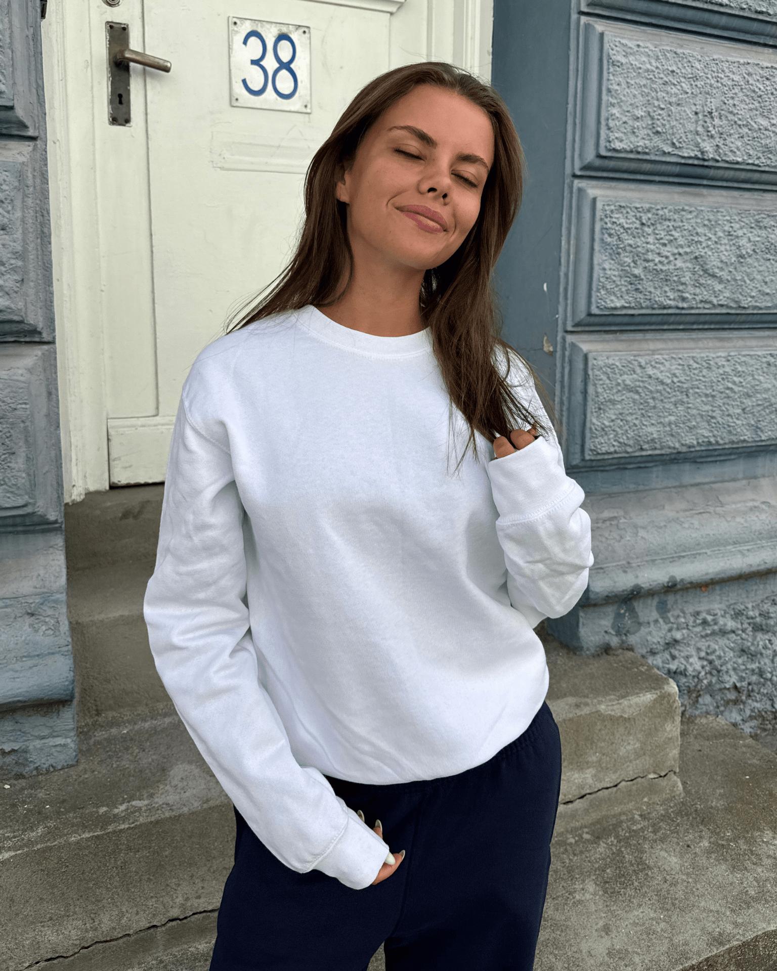 FRUIT SWEATSHIRT - WHITE