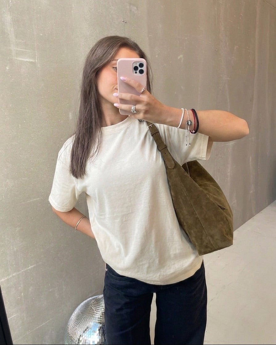 FRUIT T-SHIRT - CREME - Dinvintageshop