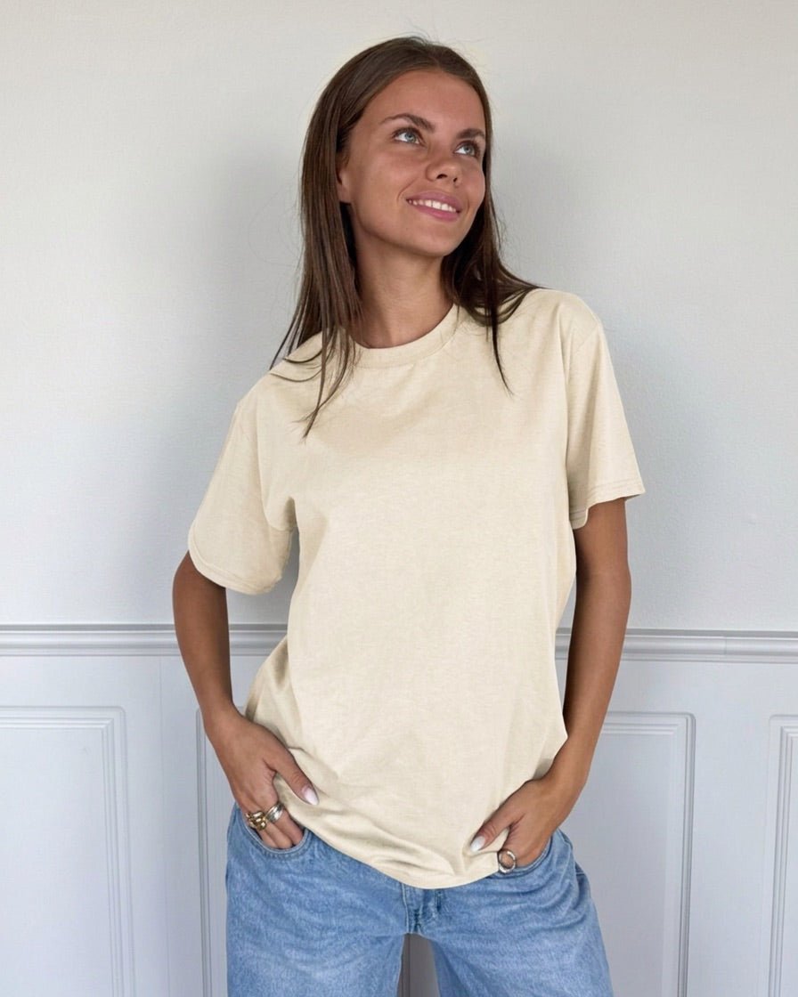 FRUIT T-SHIRT - CREME - Dinvintageshop