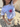 HAWAII (blå) BABY TEE - HVID - Dinvintageshop