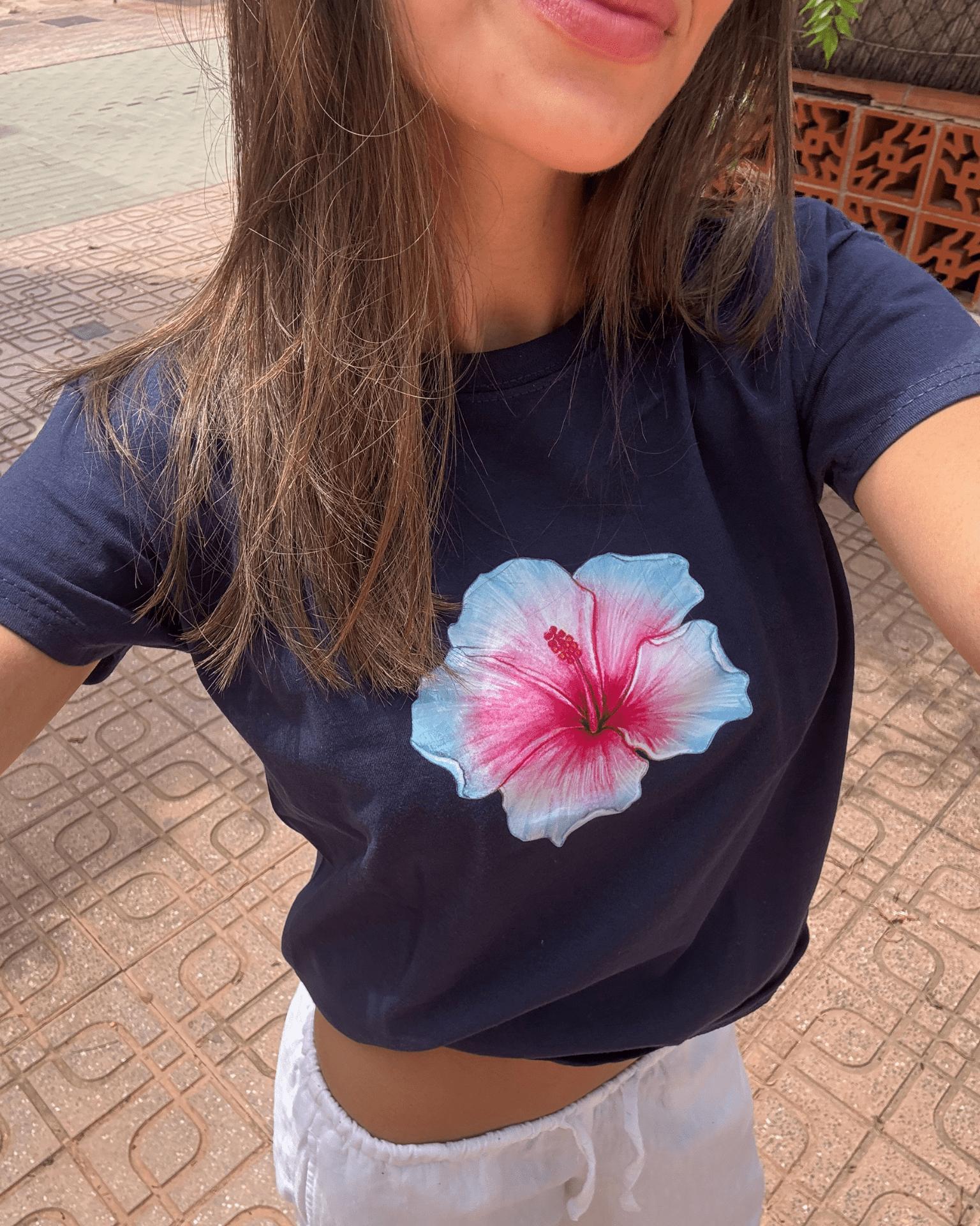 HAWAII (blue) BABY TEE - NAVY