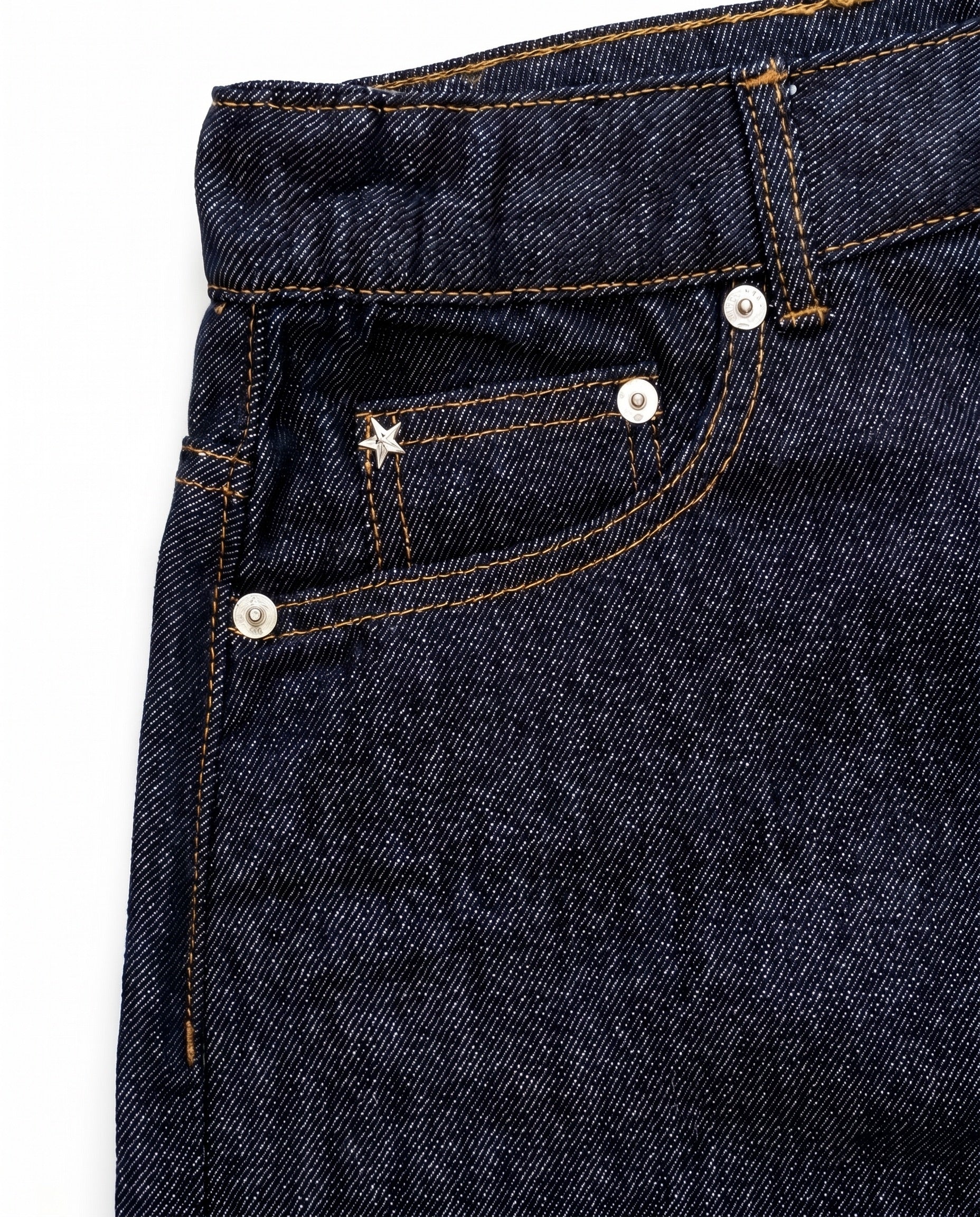 MARIE BAGGY JEANS - SELVEDGE BLUE