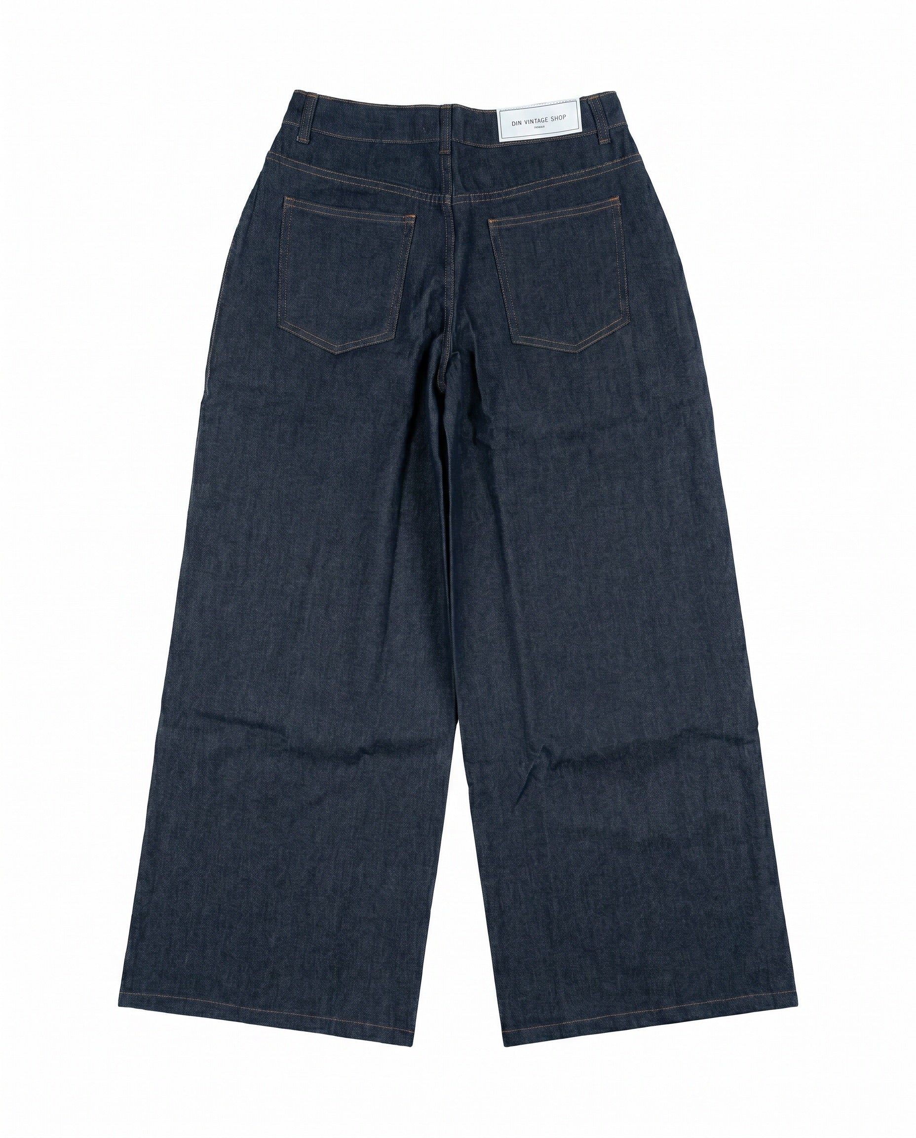 MARIE BAGGY JEANS - SELVEDGE BLUE