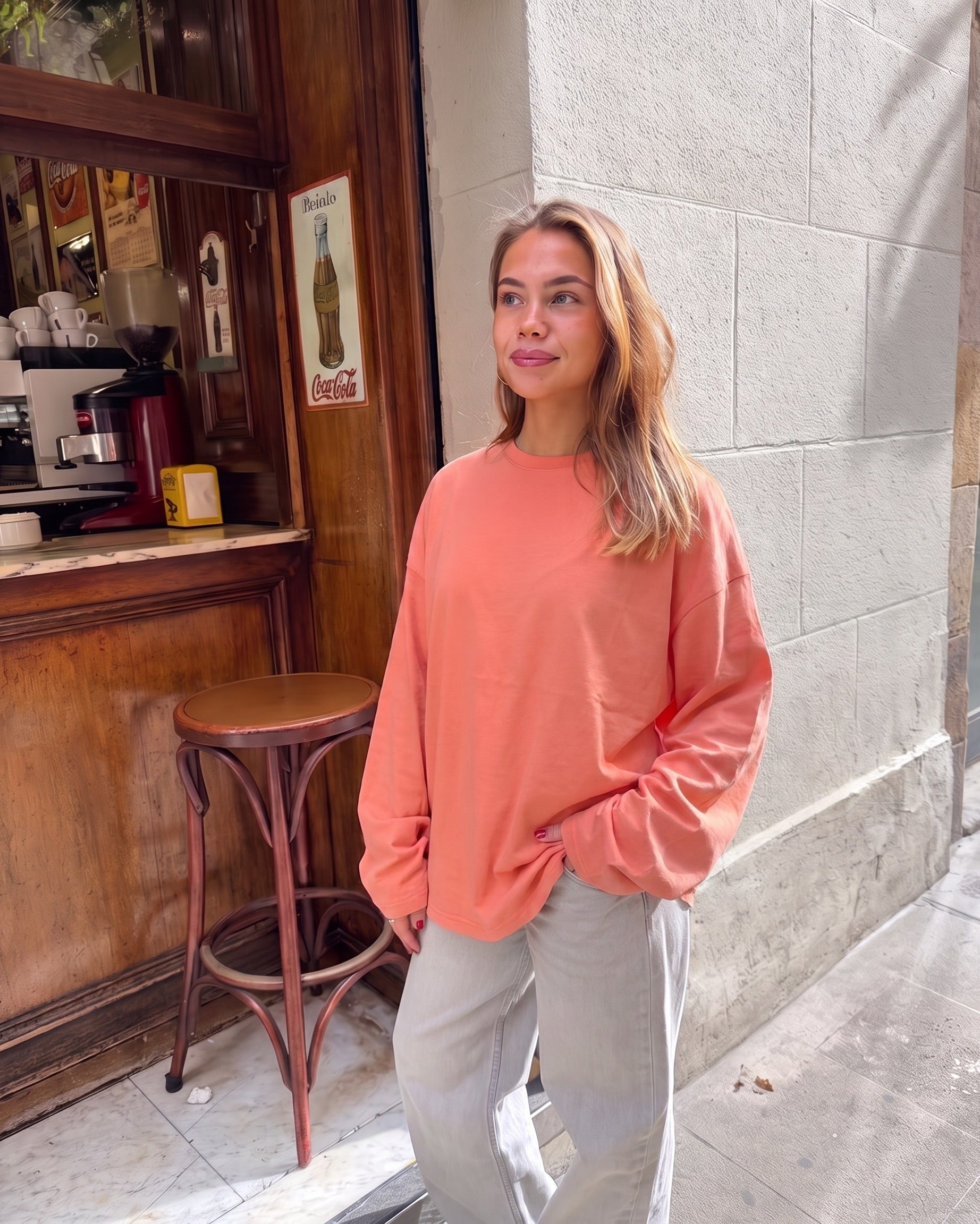 MYNTE TEE - CORAL