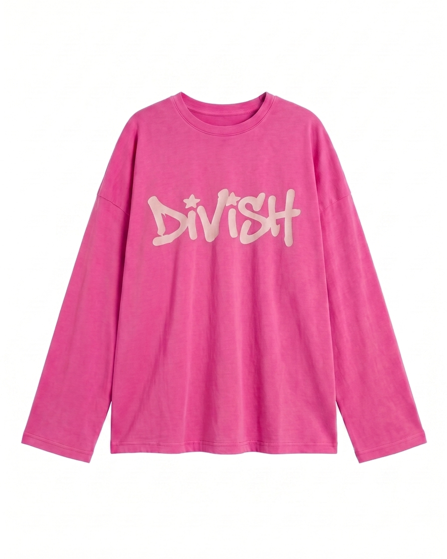 DUA TEE LANGÆRMET - PINK